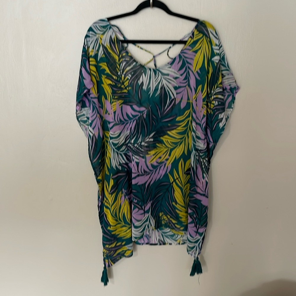 NWT Palisades Beach Club Bamboo Swim Cover Up.